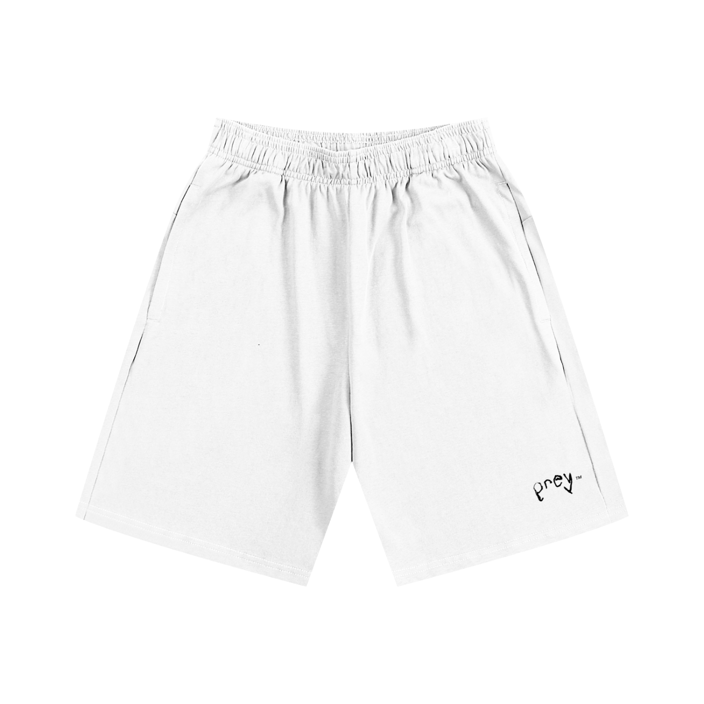 og logo heavyweight shorts (white)
